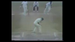 WEST INDIES v ENGLAND 1st TEST MATCH DAY 4 TRINIDAD FEBRUARY 17 1981 COLIN CROFT MICHAEL HOLDING