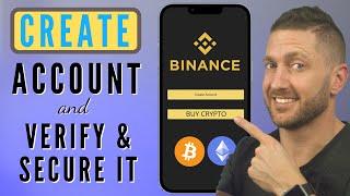 How to Create a Binance Account on Phone in 2023 | Verify Identity | Add Security | Buy Crypto