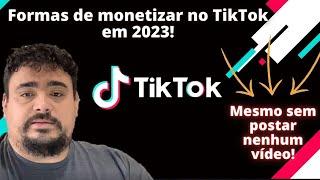 Como Monetizar no TikTok em 2023