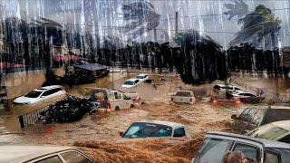 Homes and hospitals are flooded NOW! Crisis flooding in Venezuela