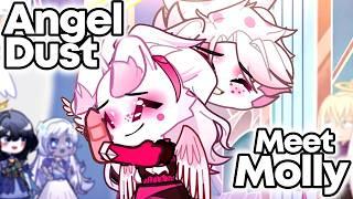 If God : Angel Dust Reunites with Molly || Hazbin Hotel Gacha Animation ||