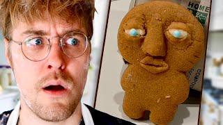 I Tried Baking the Cursed Gingerbread Man Cookie!