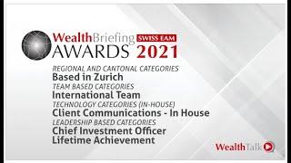 swisspartners Advisors, Zurich, wins five WealthBriefing Swiss EAM Awards 2021