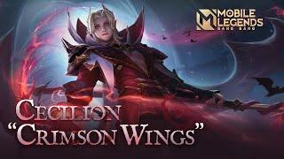 New Collector Skin | Cecilion "Crimson Wings" |  Mobile Legends: Bang Bang