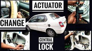 Tata Indigo ECS Central  locking problem | Door lock actuator problem