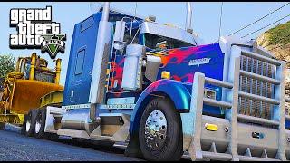 American Truck Simulator Multiplayer Mod in Grand Theft Auto V (ATS in GTA 5)