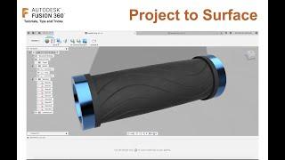 Fusion 360 - Project to Surface and Circular Pattern Feature