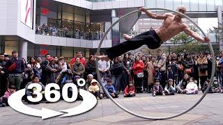 Taiwan’s Ring Man 360° - Experience One Of The Most Awesome Street Performances in 360° VR! (4k)