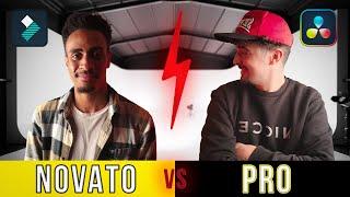 Editor NOVATO VS editor PRO | 15 minutos para editar un video