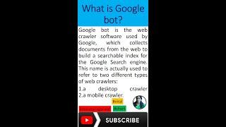 What is Google bot?ratan agarwal it informer