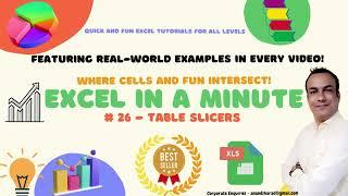 Table Slicers in Excel - Simplifying Data Filtering