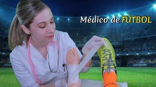 ASMR | Médico de FÚTBOL ( RP) | Curo tu Esguince | SusurrosdelSurr | Español