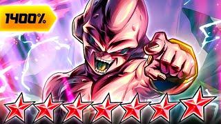 (Dragon Ball Legends) ZENKAI 7, 1400%, 14 STAR LF KID BUU! THE MENACE HAS BEEN REBORN!