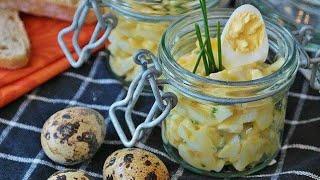 Potato & Egg Mayo Salad Recipe - Best Potato Salad - Easy 