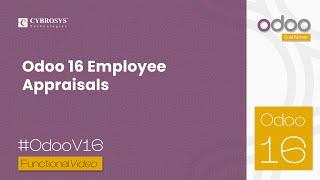 Odoo 16 Employee Appraisals | How to Manage Employee Appraisals Using Odoo 16