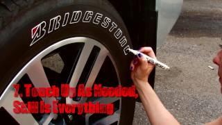 How to Paint Tire Letters | Tire Penz Instructions | How to Apply | Tire Lettering Paint