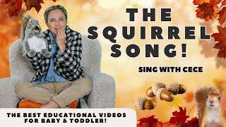 The Squirrel Song With CeCe I Baby and Toddler Sing Along I Fun Kids Songs