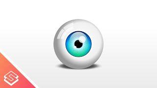 Inkscape Beginner Tutorial: Vector Eyeball