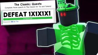 ALL QUESTS COMPLETED in Roblox The Classic Event Hub