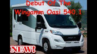 Debut Of The USA Wingamm Oasi 540.1 (Small RV) coming at The 2025 Florida RV Supershow in Tampa