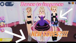 Dress to impress new update NEW CODES??! NEW CODE IN DRESS TO IMPRESS ROBLOX NOW AVAILBLE