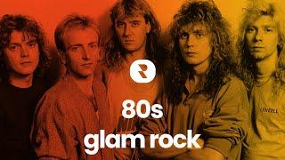 Best Glam Rock Songs 80s  Compilation Glam Rock 80's Hits  Best 80s Glam Rock Playlist
