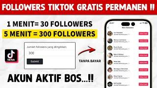 CARA MENAMBAH FOLLOWERS TIKTOK GRATIS - CARA CEPAT MEMPERBANYAK FOLLOWERS TIKTOK GRATIS PERMANEN