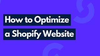 How to Optimize a Shopify Website for SEO in 2020 | Shopify SEO