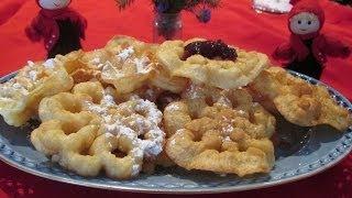 Scandinavian Rosette Cookies A traditional homemade Christmas cookie recipe for Jul! 