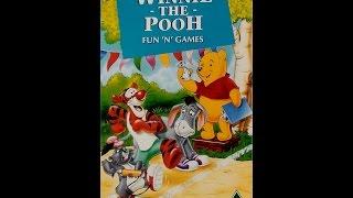 Digitized opening to Winnie the Pooh: Fun 'N' Games (UK VHS)