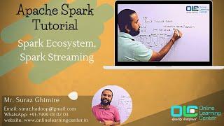 Apache Spark Tutorial | Spark Modules and Ecosystems | Spark SQL  @OnlineLearningCenterIndia