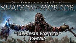EXCLUSIVE SHADOW OF MORDOR "NEMESIS SYSTEM" LIVE DEMO