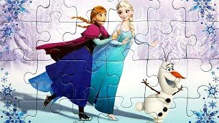 FROZEN Disney Puzzle Games for Kids Ravensburger Olaf Elsa Anna Kids Learning Toys