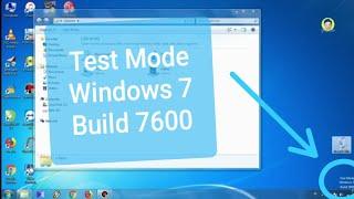Easy & Fast Way Eliminate the Windows 7 build 7600 test mode