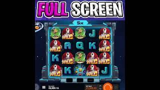 SPACE ZOO SLOT  €1000 BET SUPER SPINS  FULL SCREEN #shorts