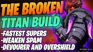 THIS TITAN BUILD MADE sentinel TITAN THE BEST | Doom Fang SUPER TITAN BUILD Destiny 2