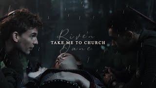 riven + dane // drivers license x take me to church