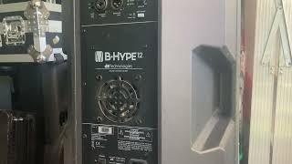 Do not buy the DB Technologies B Hype BH-12 speaker it blows, as in it explodes, they break.