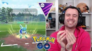 USANDO A MI GLACEON DISFRAZADO LVL50 EN LA LIGA MÁSTER! ¿SIRVE? GBL [POKÉMON GO-DAVIDPETIT]