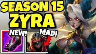 ZYRA IS OP IN SEASON 15 (TILT THEM! TILT THEMMMMM!)