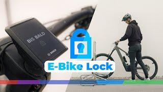 Sichere dein E-Bike mit dem Smartphone oder Display und der Flow App | Bosch E-Bike Lock!