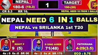 NEPAL vs SRILANKA Highlights 2024 | nep vs sl today match highlights