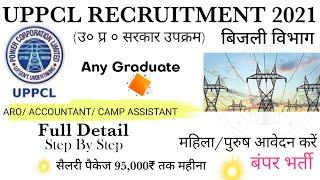 UPPCL ARO Recruitment 2021|| uppcl aro vacancy 2021|| uppcl assistant accountant vacancy 2021