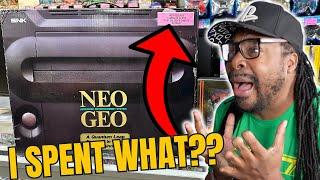 Collecting Neo Geo Games can be stressful!