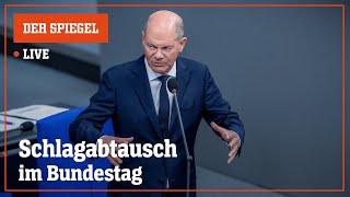 Livestream: Kanzler Scholz stellt sich Fragen im Parlament | DER SPIEGEL