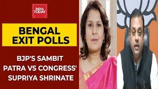 India Today Exit Polls: Heated Argument Between BJP's Sambit Patra & Congress' Supriya Shrinate