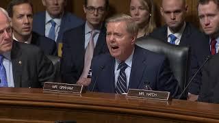 Senator Lindsey Graham slams Democrats during Brett Kavanaugh hearing