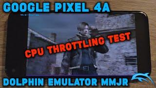 Google Pixel 4a / SD 730G -Resident Evil 4 (Wii) -Dolphin MMJR -CPU Throttling Test (20min Gameplay)