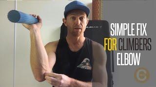 How to treat climbers elbow