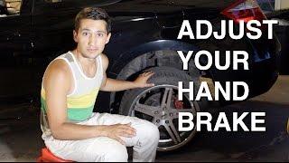 How to Tighten Your Handbrake